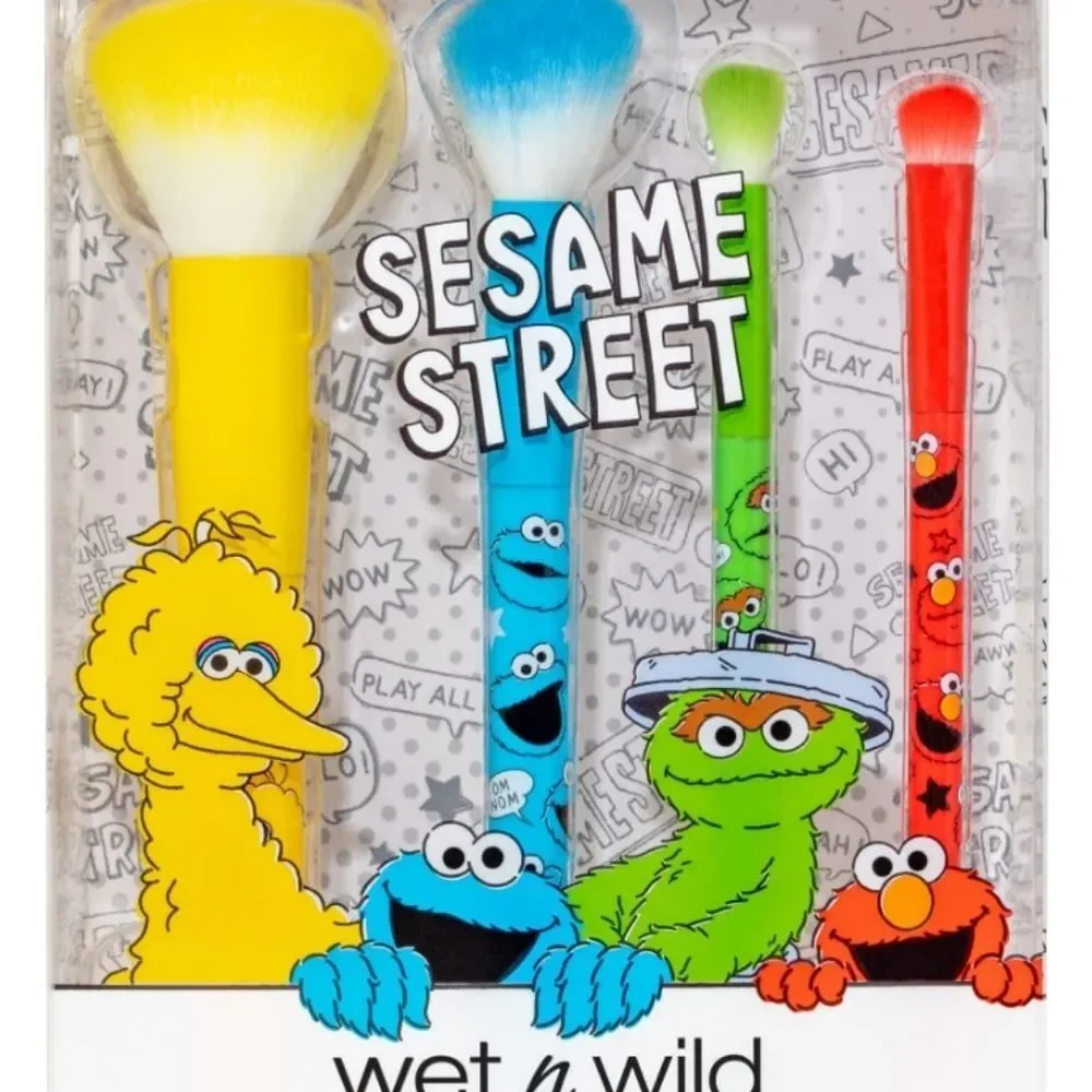 Wet-N-Wild X Sesame Street Makeup Brush Set‎